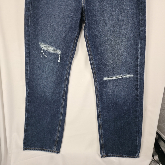 NWOT BDG Urban Outfitters Cowboy Jean 27 High Rise Straight Dark Wash - Picture 4 of 10